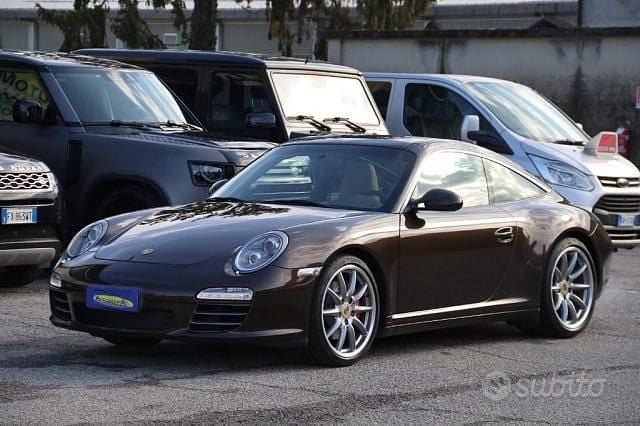 Usata Porsche 911 Targa 4S 385 CV (283 kW) 2009 Marrone macadamia Cabrio