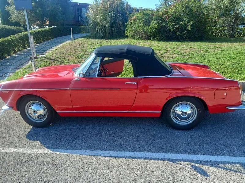 Usata Fiat 1200 50 CV (36 kW) 1960 Rosso Cabrio