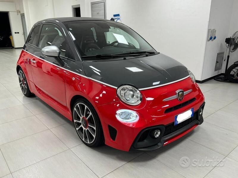 Usata Abarth 595C Turismo 165 CV (121 kW) 2019 Rosso Cabrio