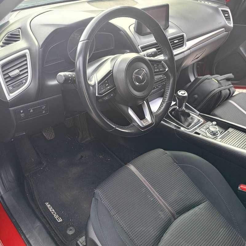 Usata Mazda 3 Exceed 105 CV (77 kW) 2018 Rosso Berlina