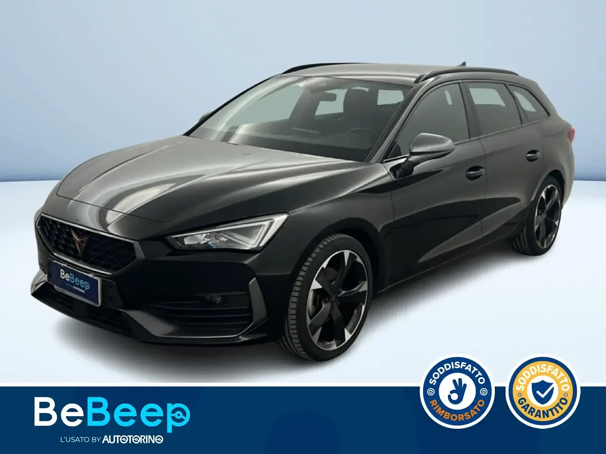 Usata Cupra Leon 150 CV (110 kW) 2024 Nero metallizzato Station wagon
