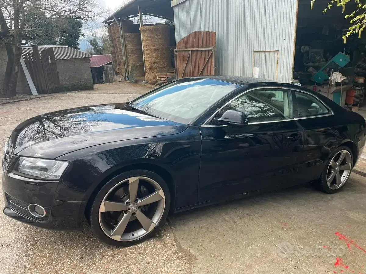 Usata Audi A5 239 CV (175 kW) 2007 Nero Coupé