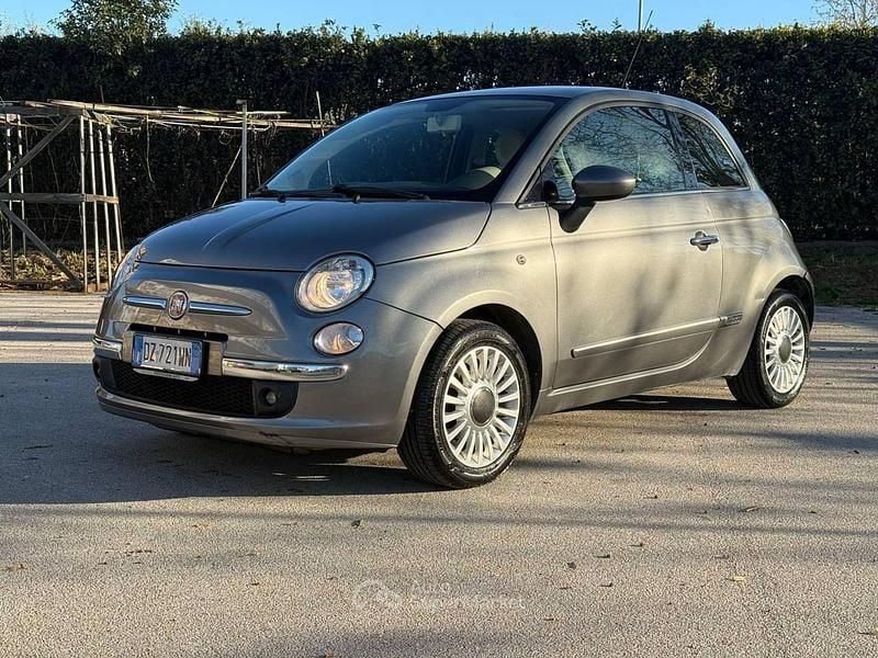Usata Fiat 500 69 CV (50 kW) 2009 Gray Cabrio
