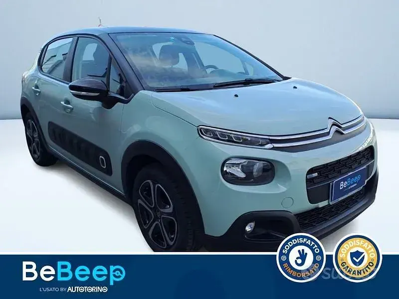 Usata Citroën C3 PureTech 82 CV (60 kW) 2017 Verde metallizzato Berlina