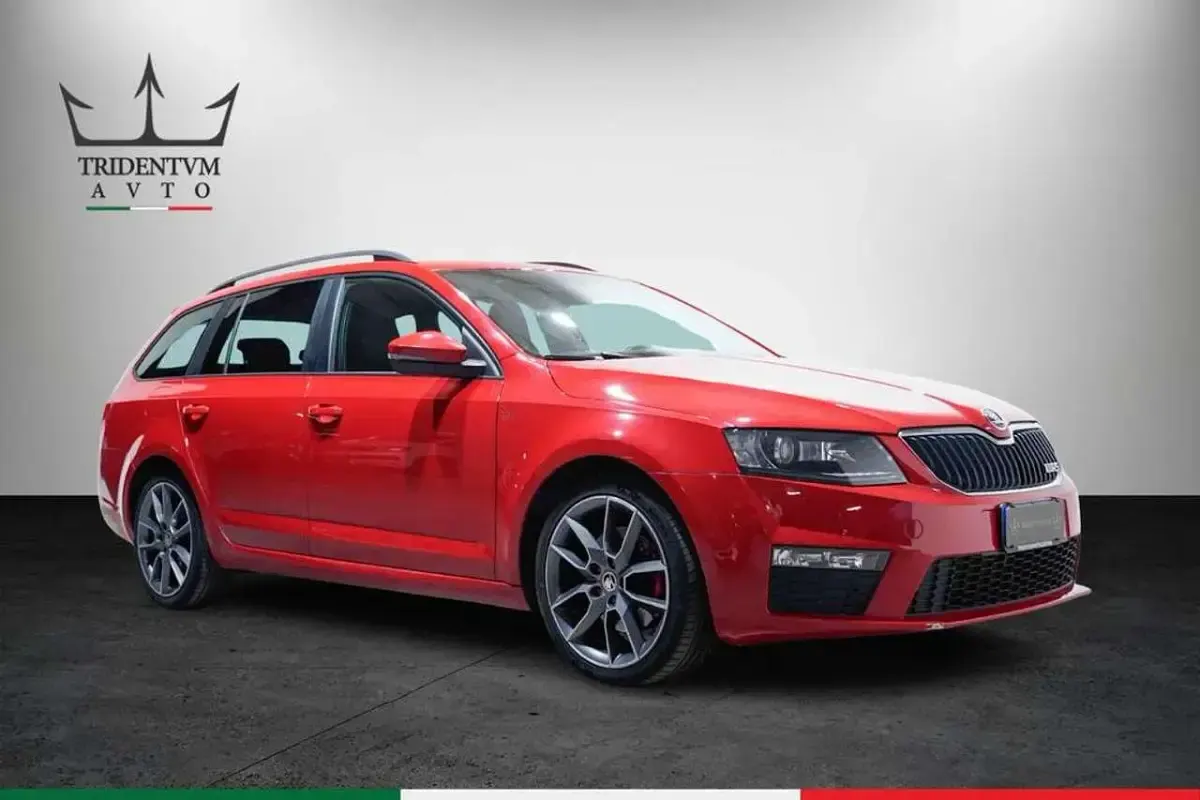 Usata Skoda Octavia RS 184 CV (135 kW) 2016 Rosso Station wagon