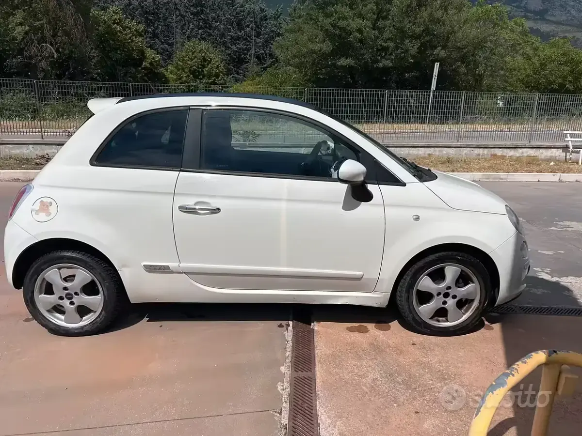 Usata Fiat 500 2007 Bianco