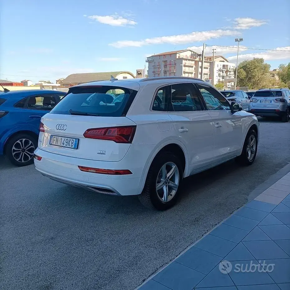 Usata Audi Q5 Sport 190 CV (139 kW) 2018 Bianco SUV
