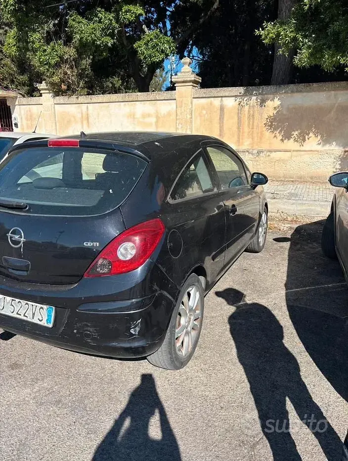 Usata Opel Corsa 90 CV (66 kW) 2007 Nero Utilitaria