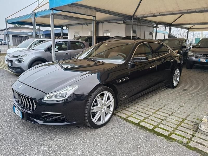 Usata Maserati Quattroporte GranLusso 430 CV (316 kW) 2018 Nero Berlina