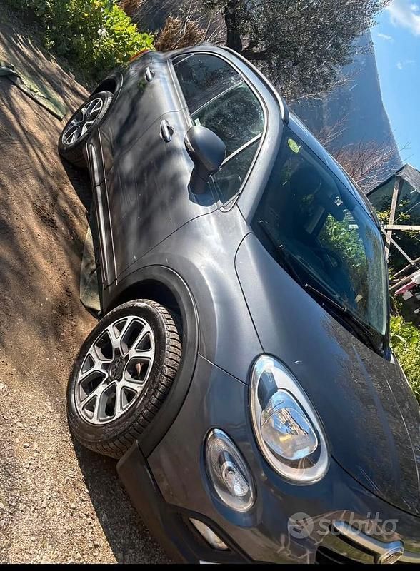 Usata Fiat 500 95 CV (69 kW) 2017 Grigio Utilitaria