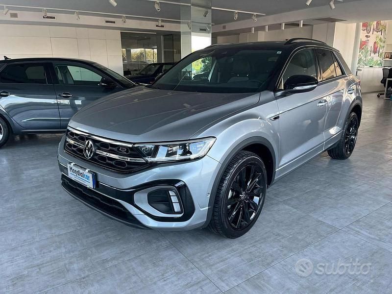 Grå Brugt 2024 VW T-Roc R-line SUV | 25.900 € (Lidt for dyr) - Billede 1/4