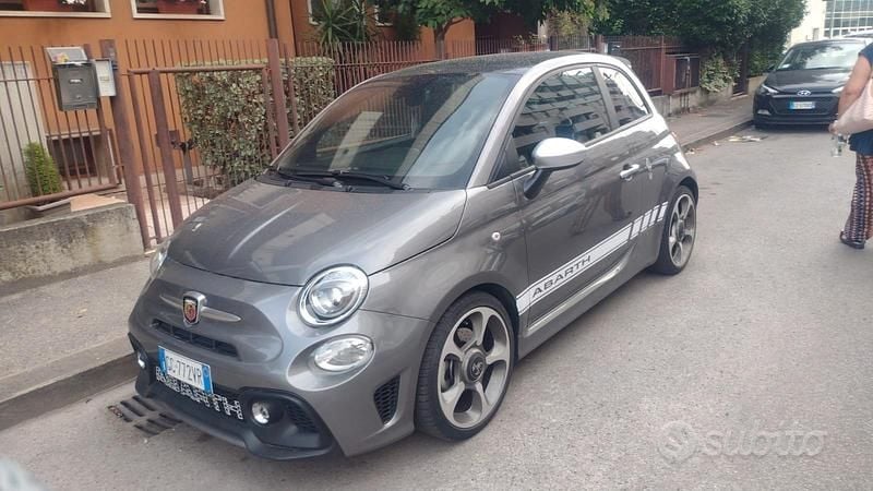 Usata Abarth 595 Turismo 165 CV (121 kW) 2021 Grigio Utilitaria