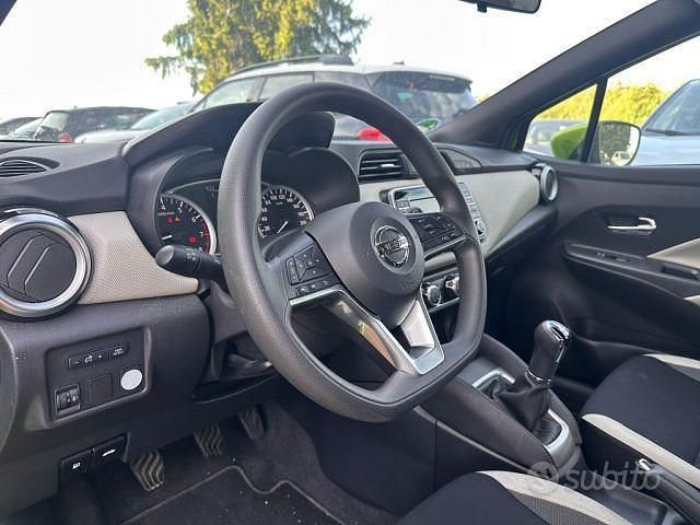 Usata Nissan Micra Acenta 90 CV (66 kW) 2017 Verde Utilitaria