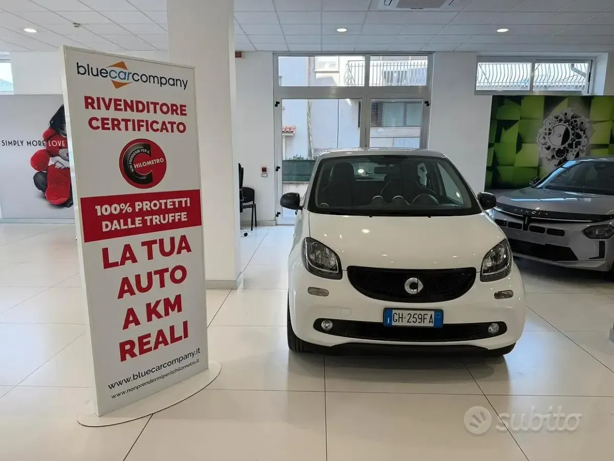 Usata Smart ForFour 71 CV (52 kW) 2019 Bianco Utilitaria