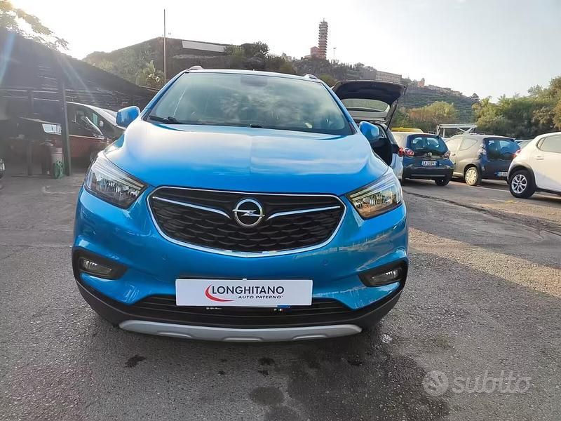 Usata Opel Mokka X 136 CV (100 kW) 2018 Blu SUV