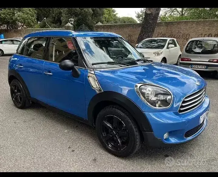 Usata Mini One D 90 CV (66 kW) 2015 Blu Utilitaria