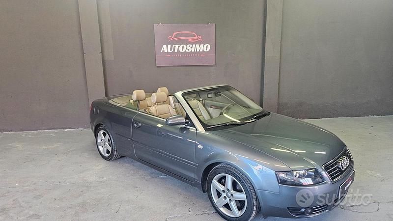 Usata Audi A4 Cabriolet 163 CV (119 kW) 2005 Grigio Cabrio