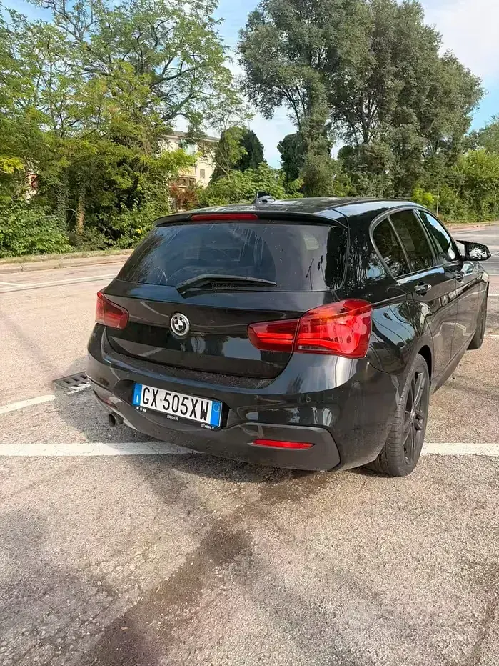 Usata BMW 118 M Sport 136 CV (100 kW) 2018 Nero Berlina