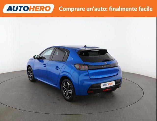 Usata Peugeot 208 Allure 75 CV (55 kW) 2022 Blu Utilitaria