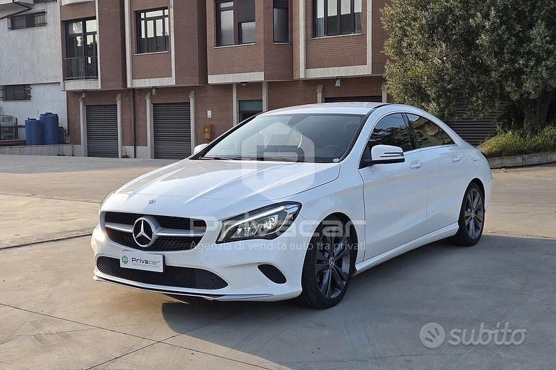 Usata Mercedes CLA200 Premium 136 CV (100 kW) 2018 Bianco Berlina