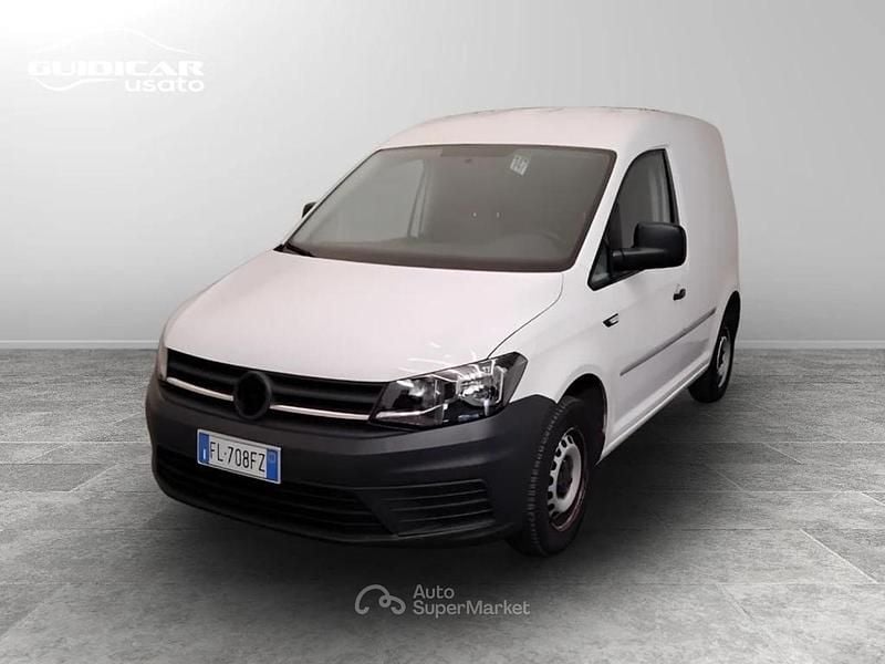Usata VW Caddy Business 75 CV (55 kW) 2017 Bianco Monovolume