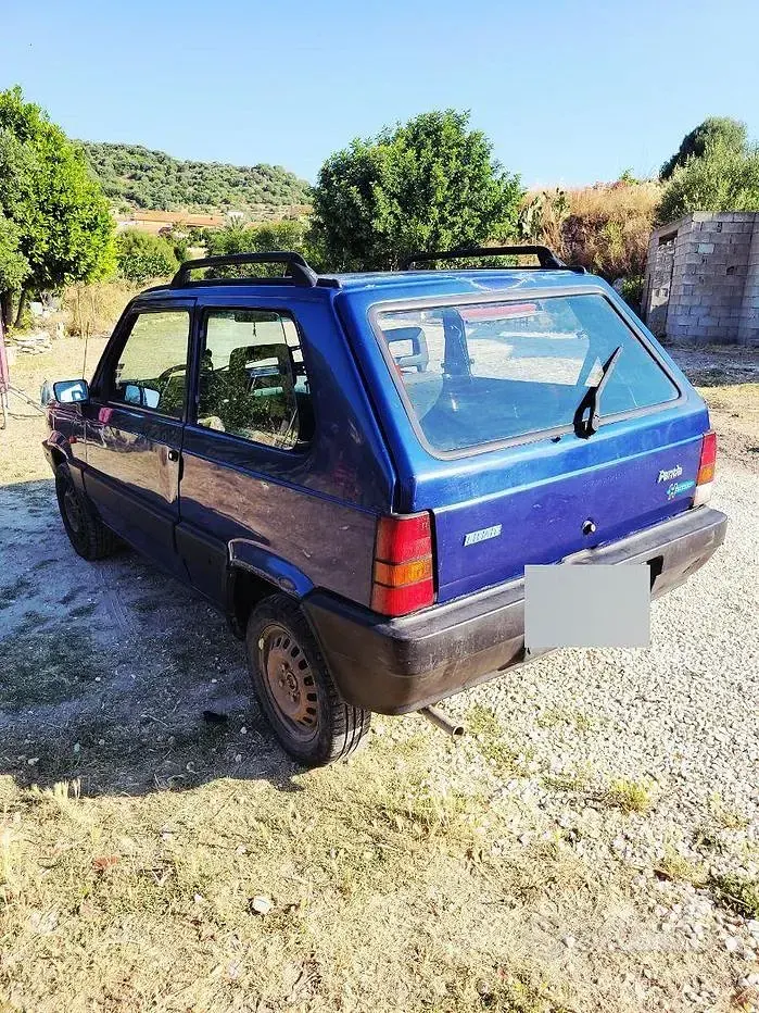 Usata Fiat Panda 54 CV (39 kW) 2002 Bluazzurro Berlina