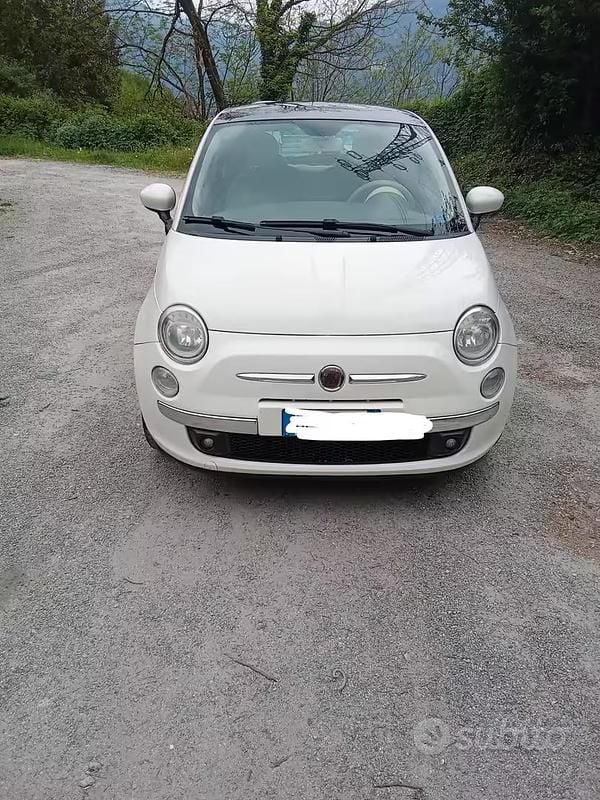 Usata Fiat 500 59 CV (43 kW) 2008 Bianco Utilitaria