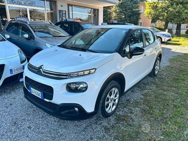 Usata Citroën C3 Feel 101 CV (74 kW) 2020 Bianco Utilitaria