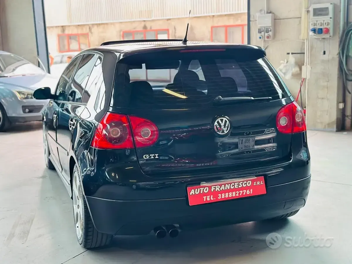 Usata VW Golf IV GTI 200 CV (147 kW) 2006 Nero Berlina