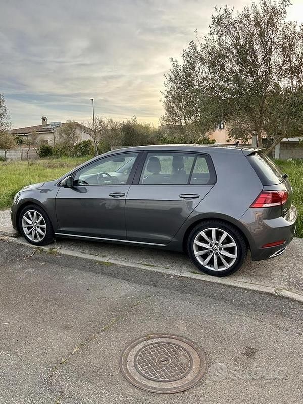 Usata VW Golf VII 150 CV (110 kW) 2018 Grigio Berlina