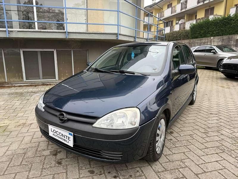 Usata Opel Corsa Club 58 CV (42 kW) 2002 Blu/azzurro Utilitaria