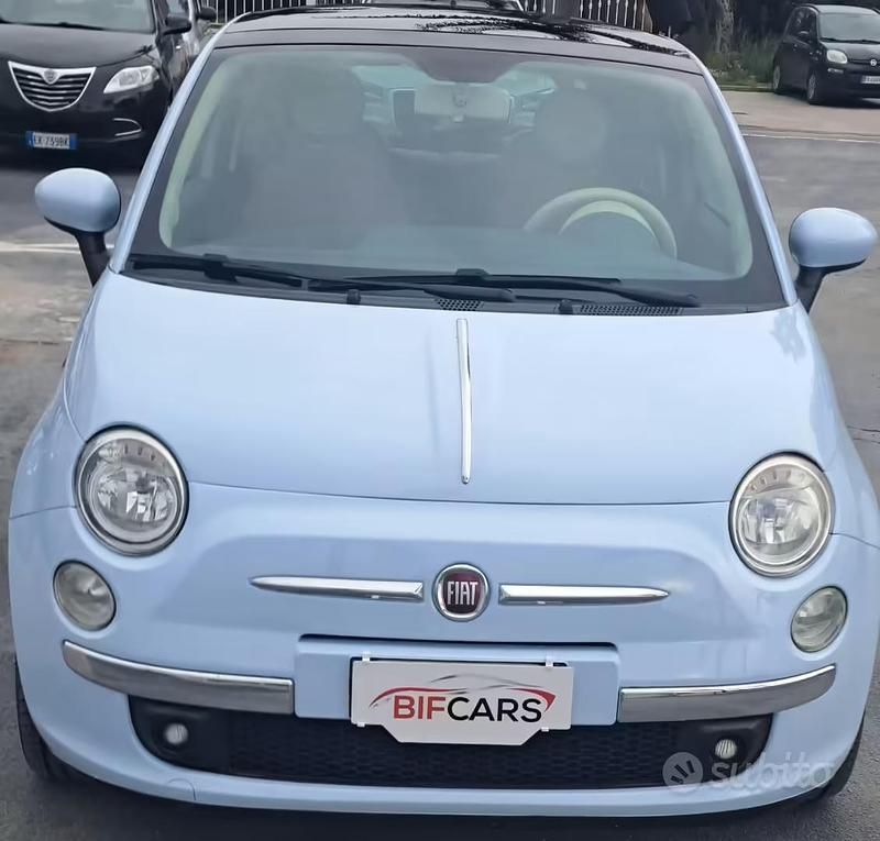 Usata Fiat 500 Sport 100 CV (73 kW) 2008 Blu Berlina