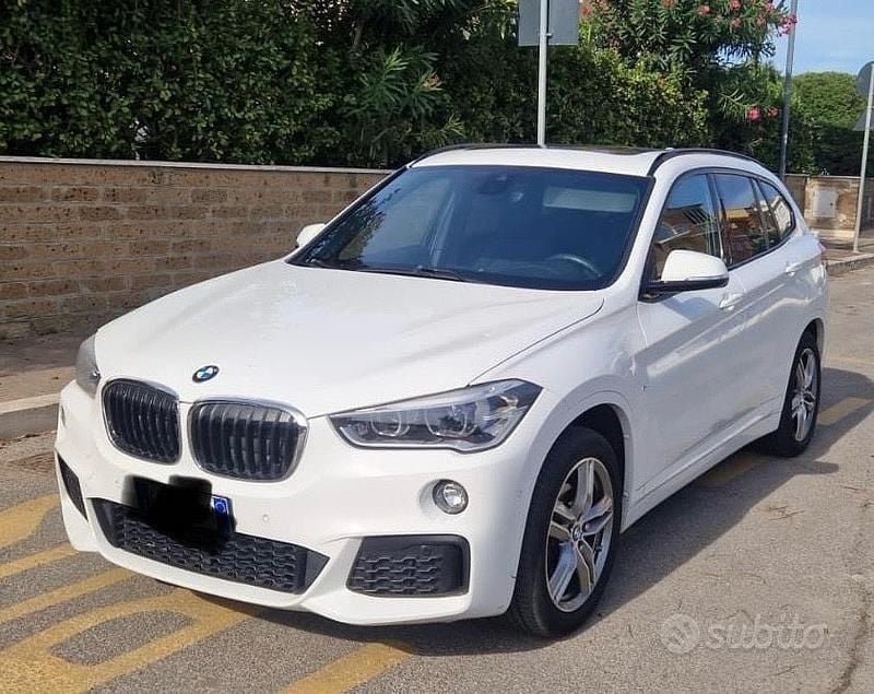 Usata BMW X1 M Sport 150 CV (110 kW) 2018 Bianco SUV