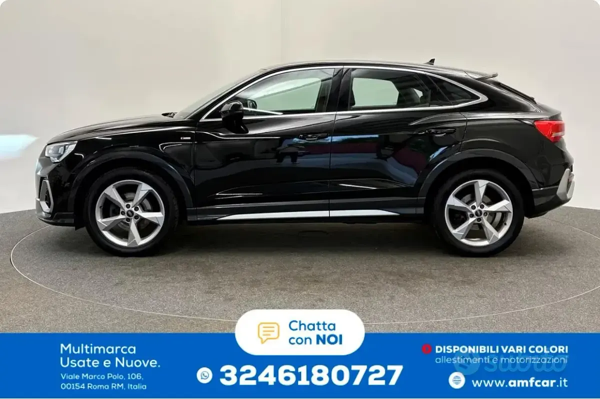 Usata Audi Q3 Sportback 150 CV (110 kW) 2022 Nero SUV