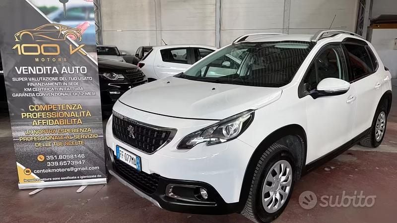 Usata Peugeot 2008 Allure 110 CV (80 kW) 2016 Bianco SUV