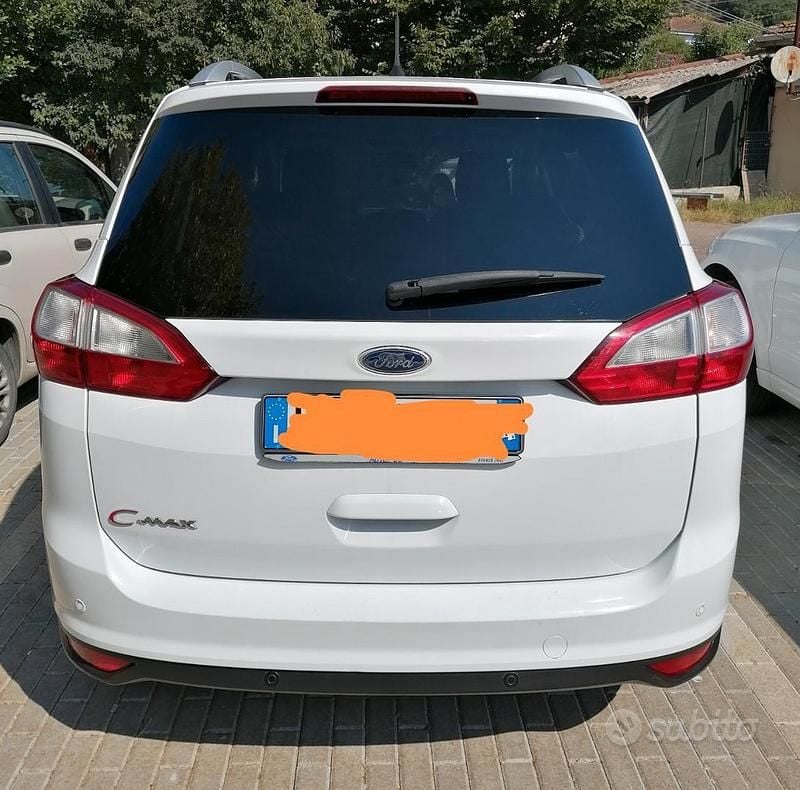Usata Ford C-MAX 115 CV (84 kW) 2011 Bianco Monovolume