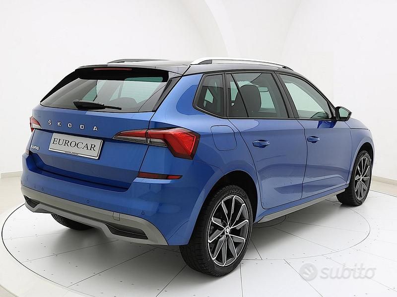 Occasion Skoda Kamiq 116 ch (85 kW) 2020 Bleue SUV
