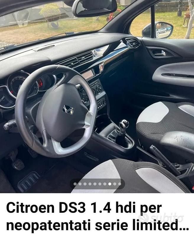 Usata Citroën DS3 70 CV (51 kW) 2011 Grigio Utilitaria