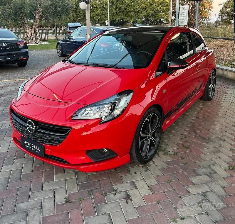 Usata Opel Corsa S 150 CV (110 kW) 2018 Rosso Coupé