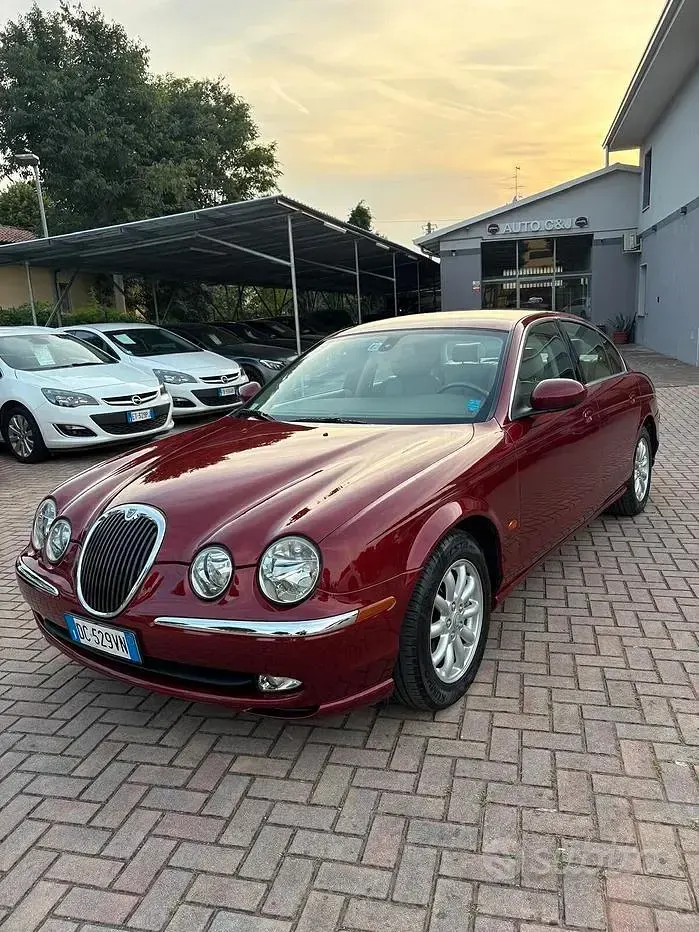 Usata Jaguar S-Type Executive 238 CV (175 kW) 2003 Rosso Berlina