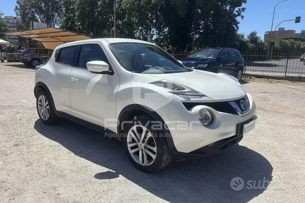Usata Nissan Juke Tekna 110 CV (80 kW) 2015 Bianco SUV