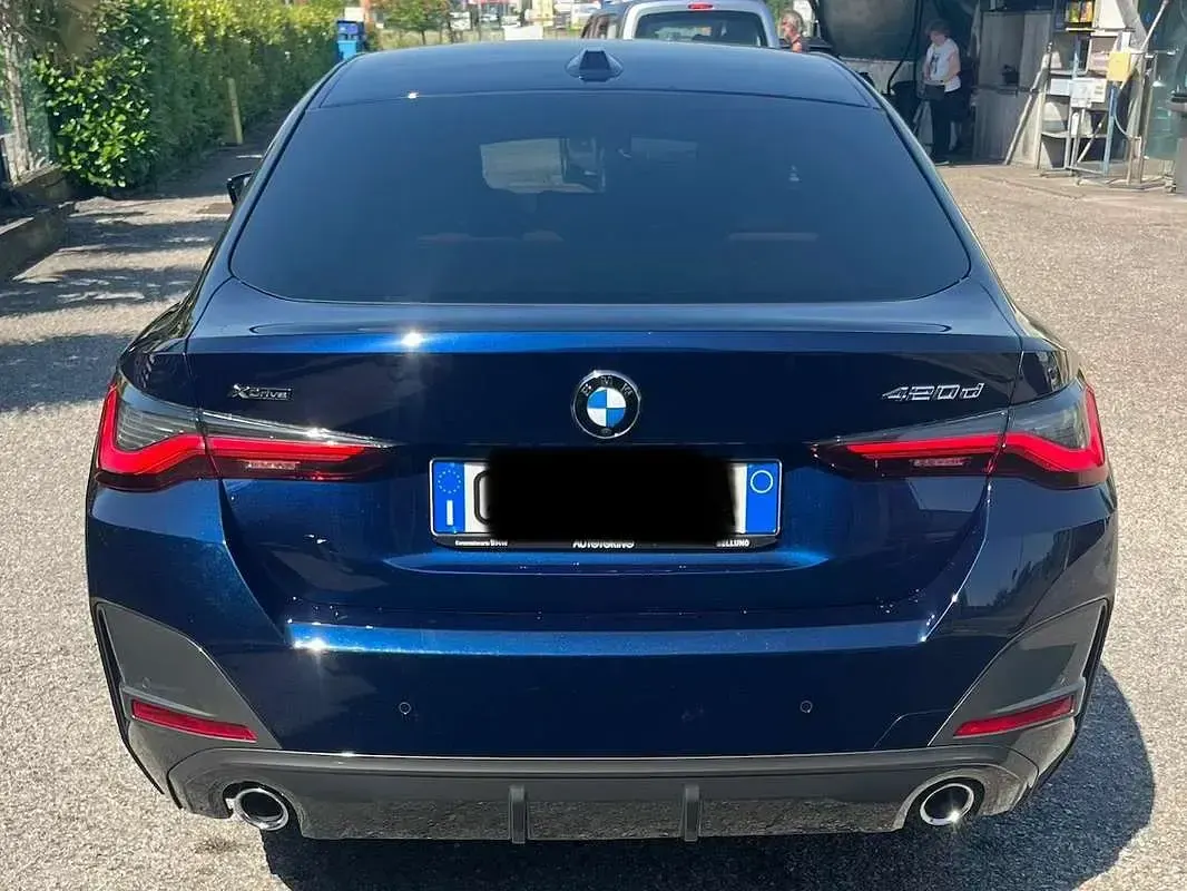 Usata BMW 420 Gran Coupé M Sport 190 CV (139 kW) 2022 Blu/azzurro Coupé