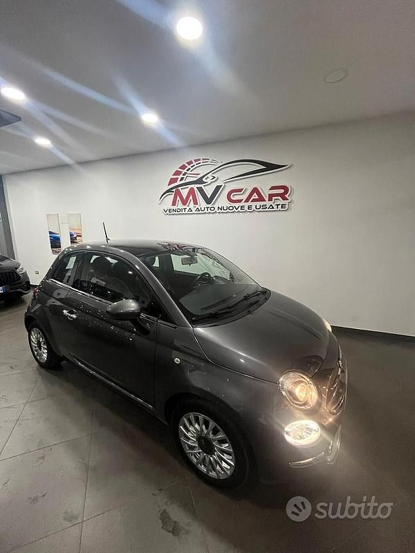Usata Fiat 500 Lounge 69 CV (50 kW) 2019 Grigio Utilitaria