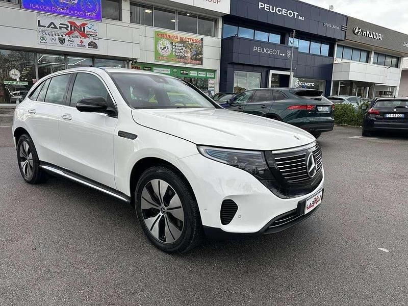 Bianco Usata 2022 Mercedes EQC400 Premium Plus SUV | 37.490 € (Ottimo prezzo) - Immagine 1/4