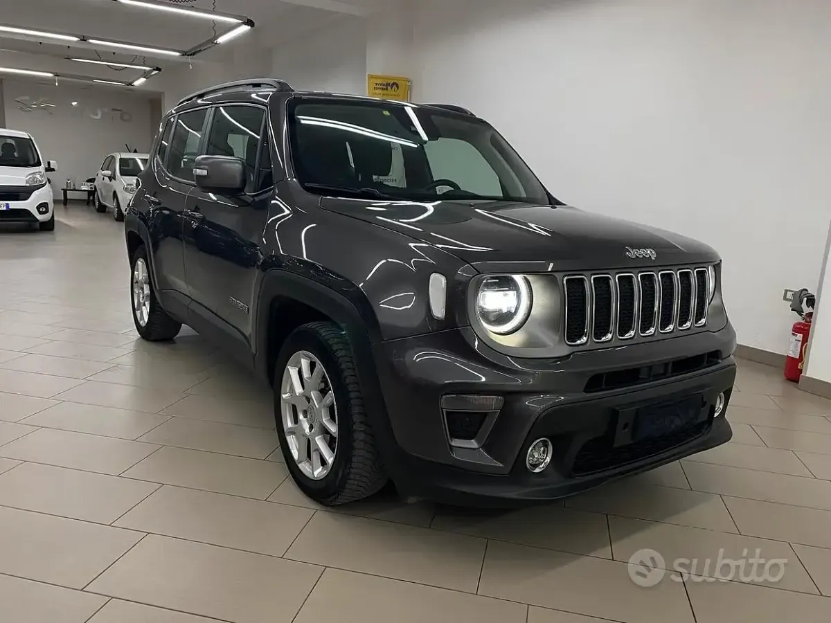 Usata Jeep Renegade Limited 130 CV (95 kW) 2021 Grigio SUV