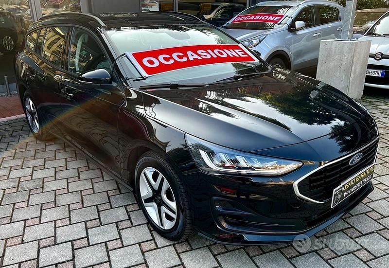 Usata Ford Focus Business Edition 120 CV (88 kW) 2022 Nero Station wagon
