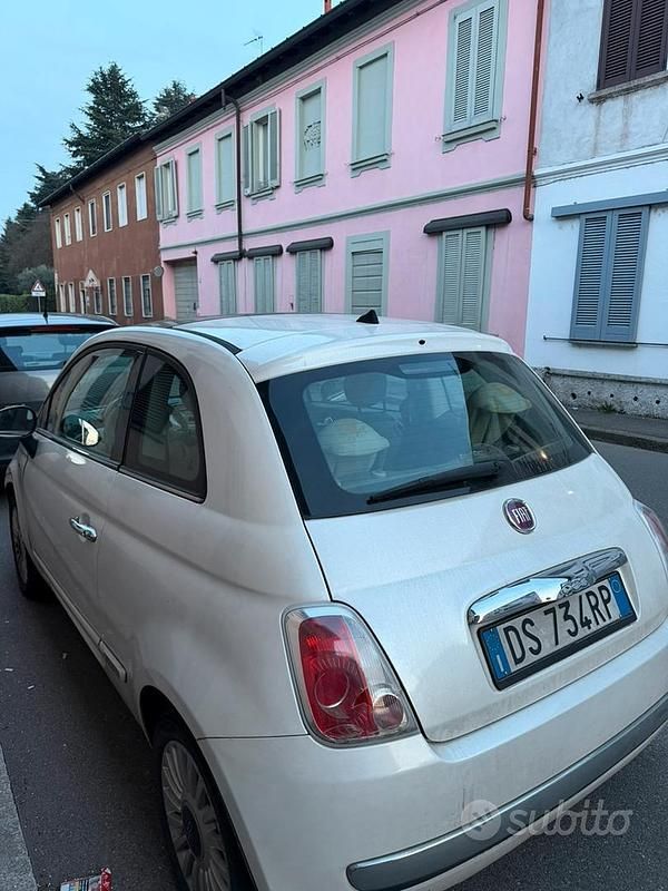 Usata Fiat 500 2007 Bianco Berlina