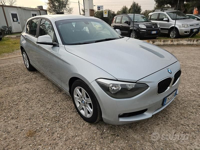 Usata BMW 116 Efficient Dynamics 116 CV (85 kW) 2012 Grigio Utilitaria