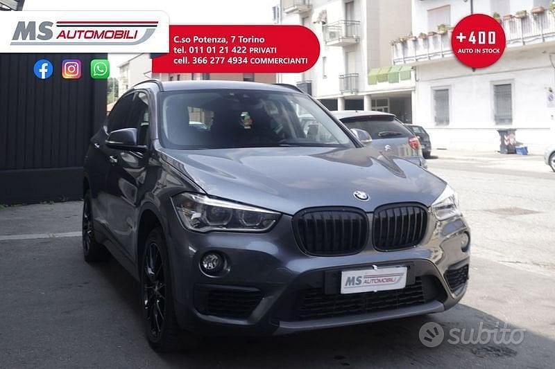 Usata BMW X1 M Sport 150 CV (110 kW) 2018 Grigio SUV