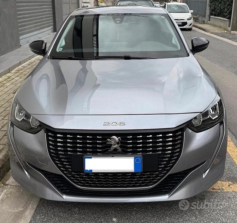Usata Peugeot 208 2021 Grigio Utilitaria
